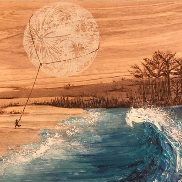 Moon-and-Wave-Painting