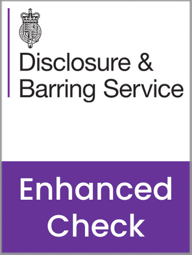 Professional reg - Enhanced DBS checked